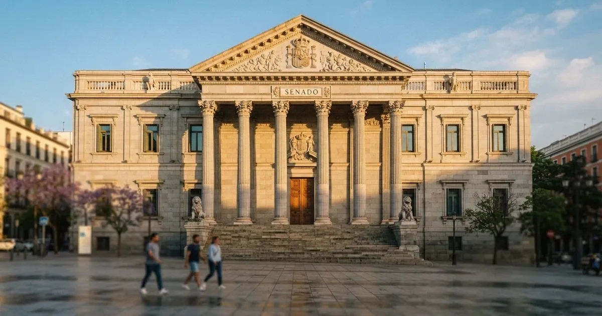 Fachada del edificio de la Dirección General de Ordenación del Juego en Madrid, con el logotipo de la DGOJ visible