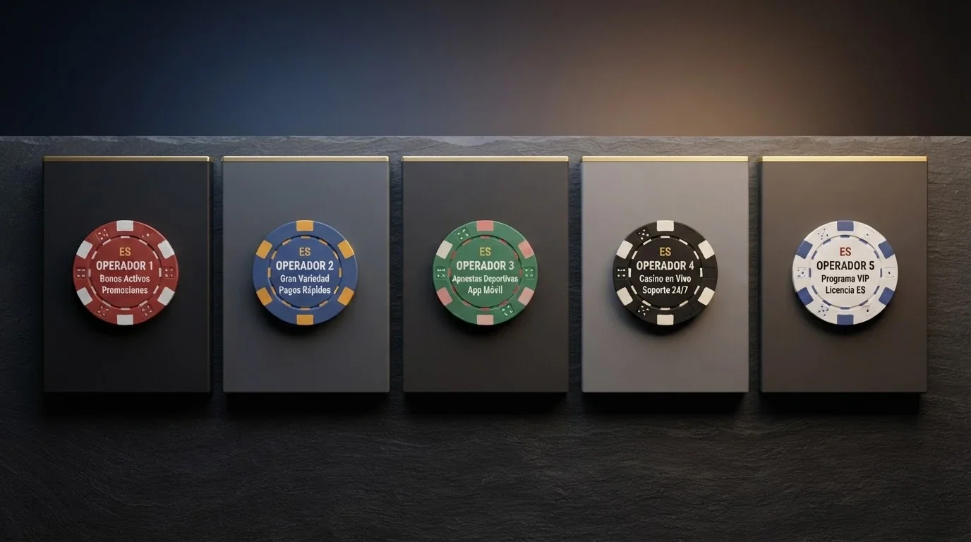 Una cuadrícula con los logotipos de varios casinos online que aceptan Tether, ordenados sobre un fondo oscuro con acentos dorados