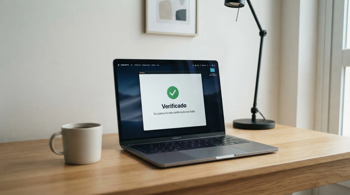 Pantalla de verificación de licencia en el registro oficial de la DGOJ