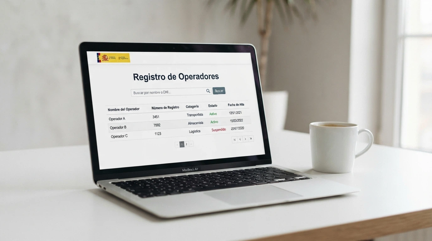 Captura del registro público de operadores con licencia en ordenacionjuego.es mostrando el listado de operadores autorizados